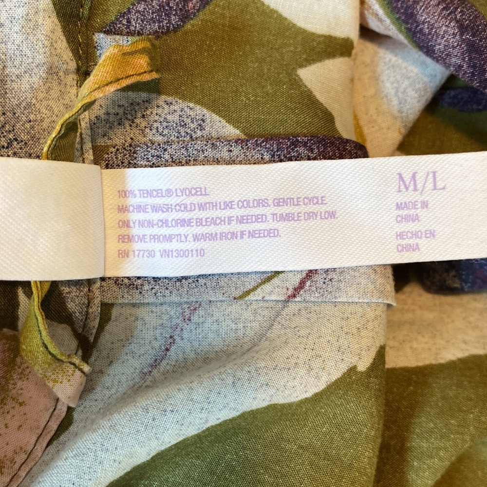 Olive Green Kimono Robe - Picture 12 of 12